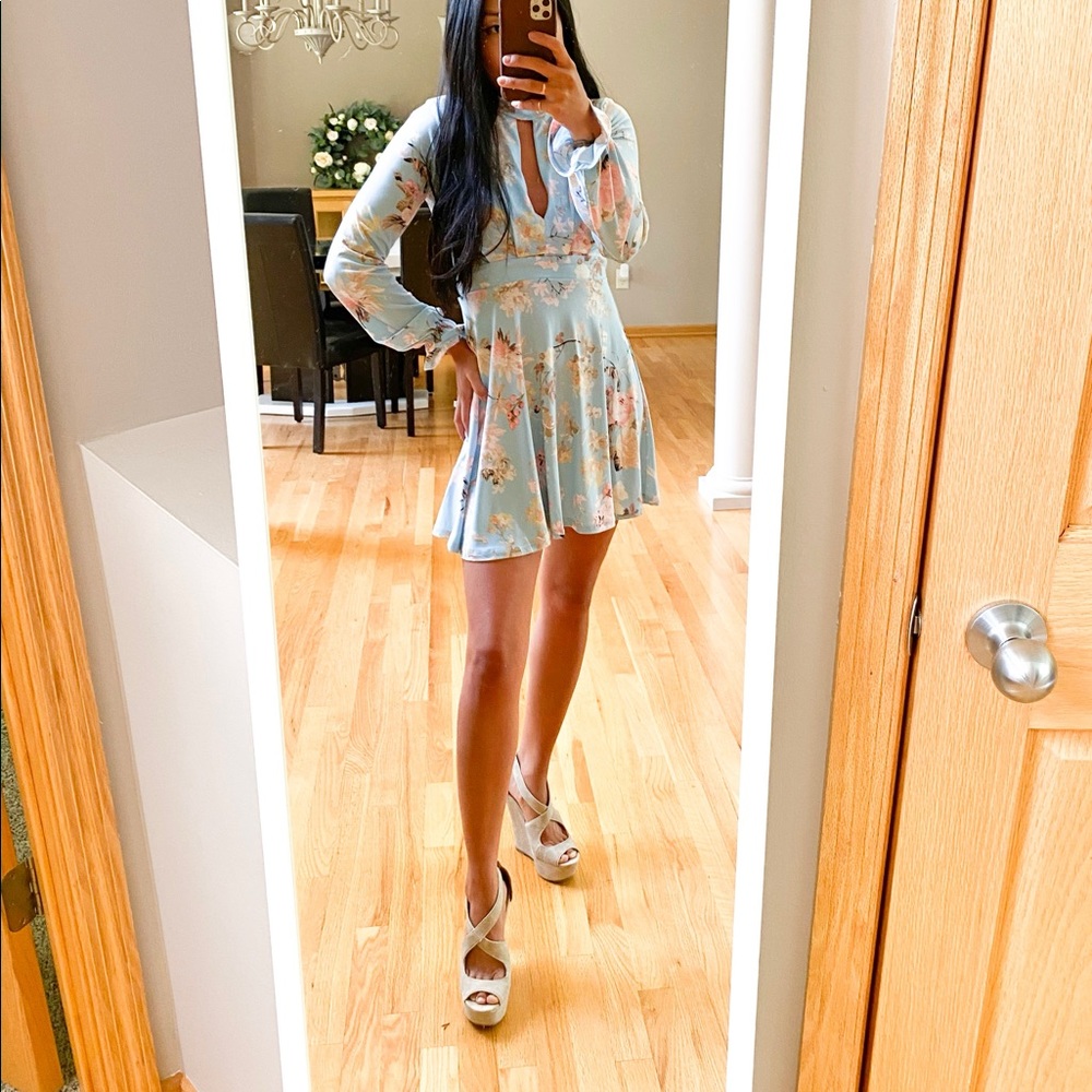 Taupe wedge sandals